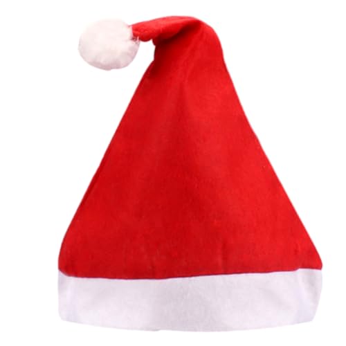 ZEPFJHE Weihnachtsmütze für Feiertage, Veranstaltungen, Weihnachtsmann-Hut für Erwachsene und Kinder, Party-Requisiten, Festival-Dekorationen ZEPFJHE Weihnachtsmütze für Feiertage, Veranstaltungen, Weihnachtsmann-Hut für Erwachsene und Kinder, Party-Requisiten, Festival-Dekorationen von ZEPFJHE