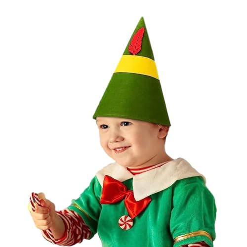 ZEPFJHE Weihnachtsmütze mit und grünem Kegelhut für Weihnachtsfeiern Verkleidungen Cosplay Supplies ZEPFJHE Weihnachtsmütze mit und grünem Kegelhut für Weihnachtsfeiern Verkleidungen Cosplay Supplies von ZEPFJHE