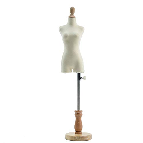 Mannequin Schneider Dummy Kleiderform Kleiner Schneider Dummy, Puppenkleid Form Display Schaufensterpuppe Drehremacher Manikins Verstellbare Höhendekoration Dollhouse Accessoires (9) von ZERAPH