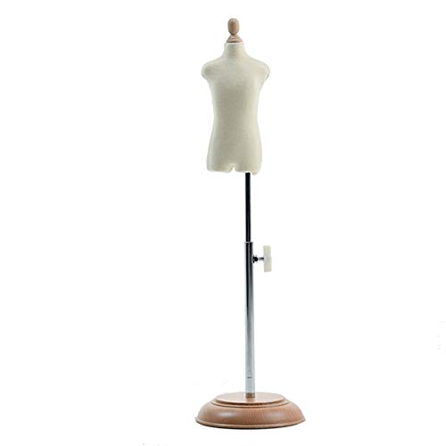 Mannequin Schneider Dummy Kleiderform Kleiner Schneider Dummy, Puppenkleid Form Display Schaufensterpuppen Drehremacher Manikins Verstellbare Höhendekoration Dollhouse Accessoires (10) von ZERAPH
