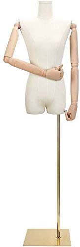 Mannequin Schneider Dummy Kleiderform Verstellbare Weibchen Schneider Dummy Schaufensterpuppen Schneiderin Dummies Ausstellung Büste Abnehmbar für Kleidung Schmuck Ausstellungsständer (Farbe: c) (c) von ZERAPH