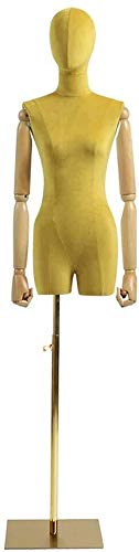 Mannequin Schneider Dummy Kleiderform Weibliche Schneider Dummy -Schneider Mode Studenten Schaufensterpuppe Ausstellung Büste mit Holzarm und Kopf abnehmbar für Kleidungsschmuck Ausstellungsstand (a) Mannequin Schneider Dummy Kleiderform Weibliche Schneider Dummy -Schneider Mode Studenten Schaufensterpuppe Ausstellung Büste mit Holzarm und Kopf abnehmbar für Kleidungsschmuck Ausstellungsstand (a) von ZERAPH