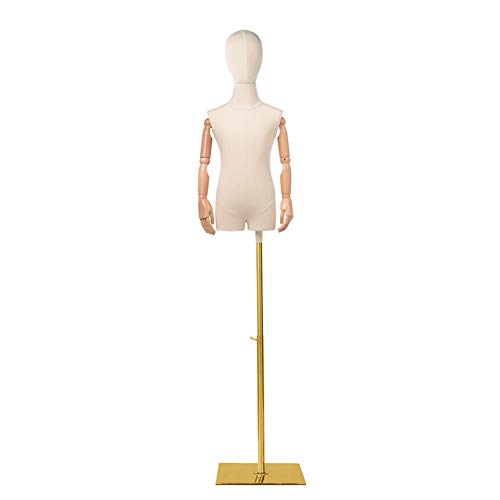 Mannequin Schneiderschneider Dummy Dressform Schneider Dummy Children Schaufensterpuppen Drehgeber Kleid Formen 2-8 Jahre altes Kinderbekleidungsgeschäft Show (1 l) von ZERAPH