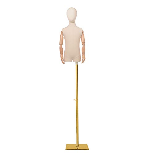 Mannequin Schneiderschneider Dummy Dressform Schneider Dummy Children Schaufensterpuppen Drehgeber Kleid Formen 2-8 Jahre altes Kinderbekleidungsgeschäft Show (1 m) von ZERAPH