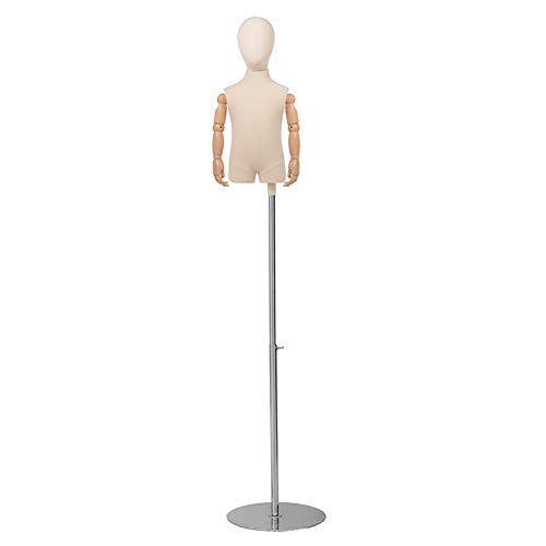 Mannequin Schneiderschneider Dummy Dressform Schneider Dummy Kinder Schaufensterpuppen Drehgeber Kleid Formulare 2-8 Jahre altes Kinderbekleidungsgeschäft Show (3 s) von ZERAPH
