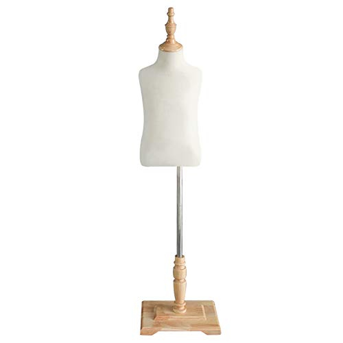 Mannequin Schneiderschneider Dummy Dressform Schneider Dummy Kinder Schaufensterpuppen Holzspeiter Kleid Formen 2-8 Jahre altes Kinderbekleidungsgeschäft Show (A XS) von ZERAPH