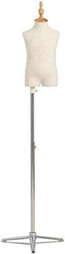 Mannequin Schneiderschneider Dummy Kleidform Schneider Schneider Dummy Kind Schaufensterpuppen Schneidere Büsten-Schneider Zeigen die Dummyhöhe verstellbar für 2-8 Jahre alte Kinder (GL) von ZERAPH