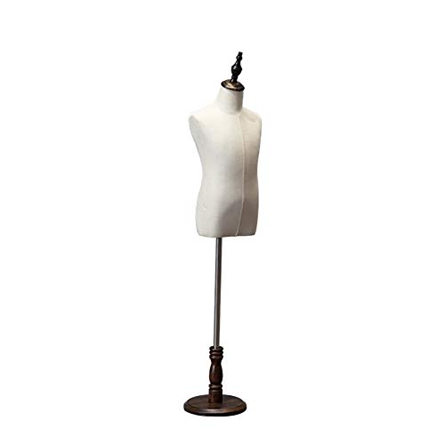 Schaufensterpuppen Schneiderung Dummy Dressform Kinder Schneiderung Dummy -Bekleidungsgeschäft Schaufensterpuppen Dummy -Modell mit stabilem Basisfenster -Display -Regal (90) von ZERAPH