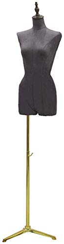 Schaufensterpuppen Schneiderung Dummy Kleidungsform weibliche Schneidereisen -Schaufensterpuppen Schneiderei -Büsten -Schneider aus Anzeigen Dummy für Kleidung Schmuckshow, Zwei Größen (BM) von ZERAPH