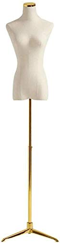 Schaufensterpuppenschneider Dummy Kleiderform Frauen Schneider Dummy Schaufensterpuppe Schneiderin Torso -Display Büste mit verstellbarem Stativständer für Bekleidungsgeschäfte Kleid Schmuck Display Schaufensterpuppenschneider Dummy Kleiderform Frauen Schneider Dummy Schaufensterpuppe Schneiderin Torso -Display Büste mit verstellbarem Stativständer für Bekleidungsgeschäfte Kleid Schmuck Display von ZERAPH