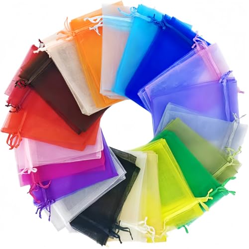 ZESLIV 50 Stück Organzabeutel Hochzeit Schmuckbeutel Organzasäckchen Hellgrün 20 x 30 cm Säckli Beutel Geschenkbeutel Bonbonsbeutel ZESLIV 50 Stück Organzabeutel Hochzeit Schmuckbeutel Organzasäckchen Hellgrün 20 x 30 cm Säckli Beutel Geschenkbeutel Bonbonsbeutel von ZESLIV