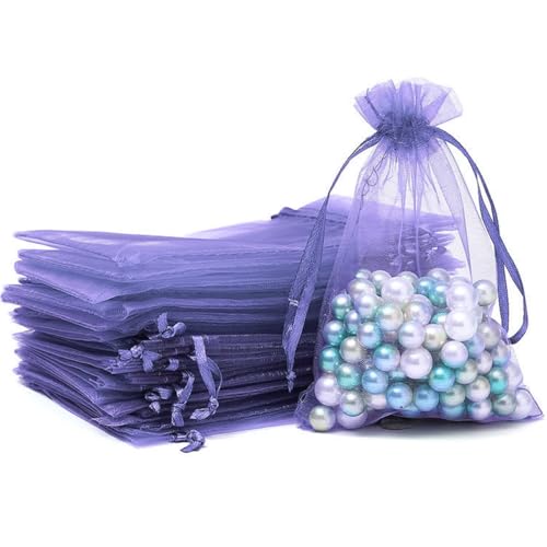 ZESLIV 50 Stück Organzabeutel Hochzeit Schmuckbeutel Organzasäckchen Lila 15 x 20 cm Säckli Beutel Geschenkbeutel Bonbonsbeutel ZESLIV 50 Stück Organzabeutel Hochzeit Schmuckbeutel Organzasäckchen Lila 15 x 20 cm Säckli Beutel Geschenkbeutel Bonbonsbeutel von ZESLIV