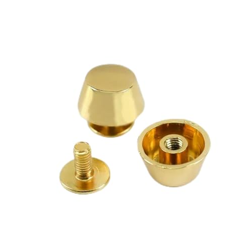 10–50 Stück Metallnietenschnalle Handtaschenboden Schutzfüße Nieten Schraube Nagelschnallen DIY Tasche Lederhandwerk Zubehör-Hellgold-11 mm-50 Stück 10–50 Stück Metallnietenschnalle Handtaschenboden Schutzfüße Nieten Schraube Nagelschnallen DIY Tasche Lederhandwerk Zubehör-Hellgold-11 mm-50 Stück von ZEYRU