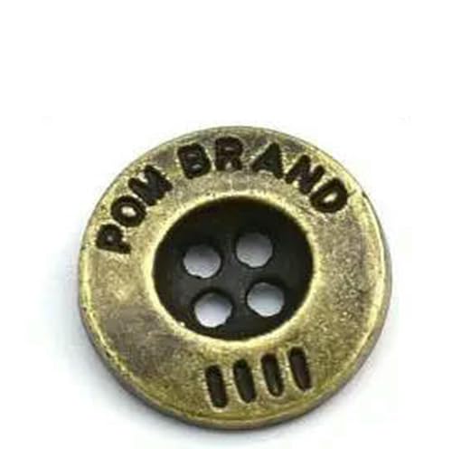 10 Stück/Los Vintage Bronzeknöpfe Nähen Runde Metallknöpfe 4 Löcher für Jacke Pullover Mantel Kleidungsstück DIY Zubehör-10 Stück_l 10 Stück/Los Vintage Bronzeknöpfe Nähen Runde Metallknöpfe 4 Löcher für Jacke Pullover Mantel Kleidungsstück DIY Zubehör-10 Stück_l von ZEYRU