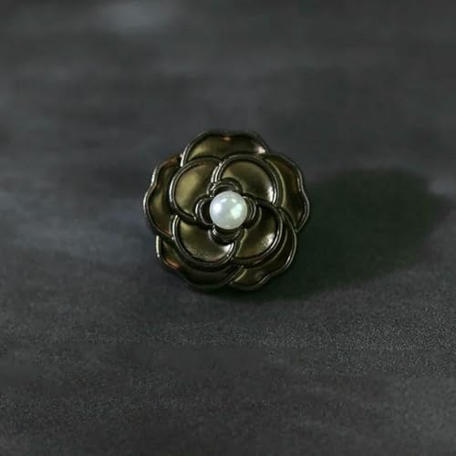 10 Stück/Set Elegante Retro-Metallknöpfe in Kamelienform mit Perlen, Anzugjacke, Mantel, Pullover, dekorative Knöpfe, Nähzubehör-Bronze-23,0 mm-0,91 Zoll-10 Stück 10 Stück/Set Elegante Retro-Metallknöpfe in Kamelienform mit Perlen, Anzugjacke, Mantel, Pullover, dekorative Knöpfe, Nähzubehör-Bronze-23,0 mm-0,91 Zoll-10 Stück von ZEYRU