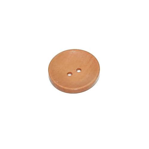 10 Stück 30 Stück 10 mm - 40 mm runde Anzug-Dekor-Paspel-Holzknöpfe DIY Nähen Scrapbooking Basteln für Kleidung Handgefertigter Holzknopf-MT332-Durchmesser 10 m von ZEYRU