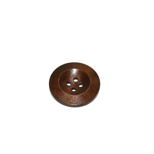 10 Stück 30 Stück 10 mm – 40 mm runde Anzug-Dekor-Paspel-Holzknöpfe DIY Nähen Scrapbooking Basteln für Kleidung handgefertigte Holzknöpfe-MT337-Durchmesser 35 von ZEYRU