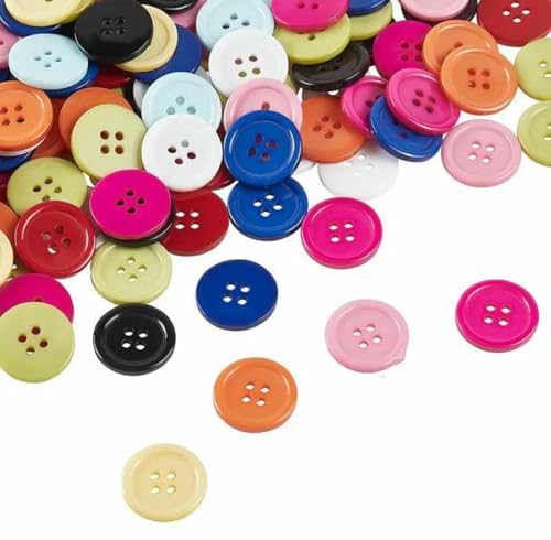 100 Stück Stoffknöpfe, 10 mm weiße mit Metallschaft, 1-Loch, Stoffknöpfe mit Stoffüberzug, runde Knöpfe, Basteln, Nähen-200 Stück_a von ZEYRU