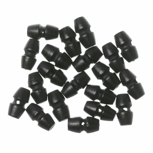 20/40 Stück 15 mm Mini-Hornknopf zum Selbermachen, 1/6 Puppenkleidung, Bastelschnallen, DIY-Mantelzubehör, ultrakleine Holzknöpfe, 1–20 Stück von ZEYRU