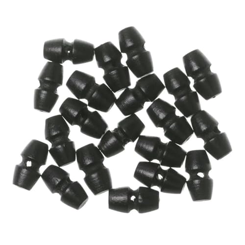 20/40 Stück 15 mm Mini-Hornknopf zum Selbermachen, 1/6 Puppenkleidung, Bastelschnallen, DIY-Mantelzubehör, ultrakleine Holzknöpfe, 1–40 Stück von ZEYRU