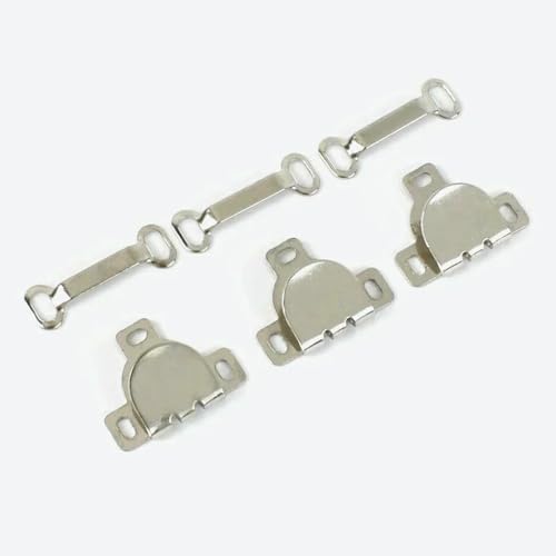 20/50 Sets Metall-Kleiderhaken für Hosen, Hosenknöpfe zum Nähen von Damenröcken, Gürtelschnallen, Anzug- und Mantelverschlüssen, DIY-Zubehör-03-Silber-20 Sets 20/50 Sets Metall-Kleiderhaken für Hosen, Hosenknöpfe zum Nähen von Damenröcken, Gürtelschnallen, Anzug- und Mantelverschlüssen, DIY-Zubehör-03-Silber-20 Sets von ZEYRU