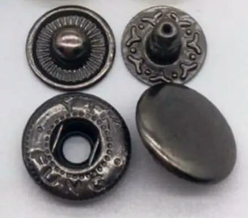 20~100 Set 10 mm 12,5 mm 15 mm Metall-Druckknöpfe Nähknopf Druckknopfverschlüsse Nähen Lederhandwerk Kleidung Taschen Kleidungsstück-Schwarznickel-15 mm 100er Set 20~100 Set 10 mm 12,5 mm 15 mm Metall-Druckknöpfe Nähknopf Druckknopfverschlüsse Nähen Lederhandwerk Kleidung Taschen Kleidungsstück-Schwarznickel-15 mm 100er Set von ZEYRU