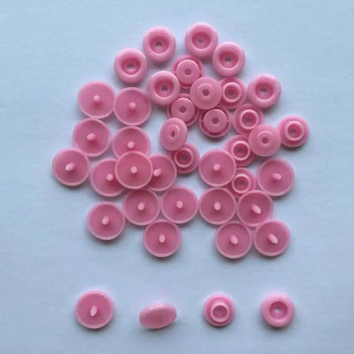 20~240 Druckknöpfe, T5-Druckknöpfe, Taschenordner, Schnallenknöpfe, Kleidungszubehör aus Harz für Babykleidung, Lätzchen, Windeln, Rosa, 100 Stück 20~240 Druckknöpfe, T5-Druckknöpfe, Taschenordner, Schnallenknöpfe, Kleidungszubehör aus Harz für Babykleidung, Lätzchen, Windeln, Rosa, 100 Stück von ZEYRU