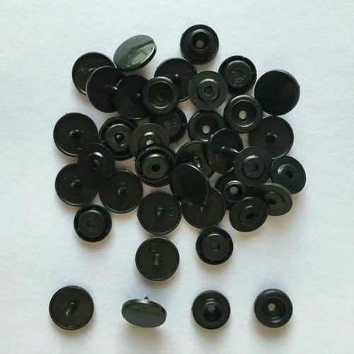 20~240 Druckknöpfe, T5-Druckknöpfe, Taschenordner, Schnallenknöpfe, Kleidungszubehör aus Harz für Babykleidung, Lätzchen, Windeln, Schwarz, 200 Stück 20~240 Druckknöpfe, T5-Druckknöpfe, Taschenordner, Schnallenknöpfe, Kleidungszubehör aus Harz für Babykleidung, Lätzchen, Windeln, Schwarz, 200 Stück von ZEYRU