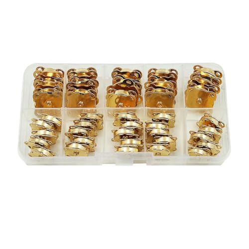 20 Sets 10–18 mm, zum Aufnähen, Metall-Magnetschnalle, Druckknöpfe, Kits, DIY-Nähzubehör, Materialien, Geldbörsenschnalle, goldfarben, 18 mm 20 Sets 10–18 mm, zum Aufnähen, Metall-Magnetschnalle, Druckknöpfe, Kits, DIY-Nähzubehör, Materialien, Geldbörsenschnalle, goldfarben, 18 mm von ZEYRU