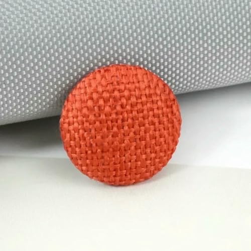 20 Stück 15–30 mm Stoffknöpfe, Leinen überzogene runde Druckknöpfe für Jacke, Kleidung, Sofa, Anzug, Mantel, DIY-Nähzubehör, 15 Rot, 30 mm 20 Stück 15–30 mm Stoffknöpfe, Leinen überzogene runde Druckknöpfe für Jacke, Kleidung, Sofa, Anzug, Mantel, DIY-Nähzubehör, 15 Rot, 30 mm von ZEYRU