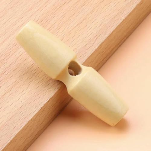 20 Stück 30–60 mm 7 Größen Naturholz-Knebelschnallen aus Horn Holzknöpfe Nähen Basteln für Mäntel Handgefertigter ovaler Stopperknopf-1–6 cm 20 Stück 30–60 mm 7 Größen Naturholz-Knebelschnallen aus Horn Holzknöpfe Nähen Basteln für Mäntel Handgefertigter ovaler Stopperknopf-1–6 cm von ZEYRU