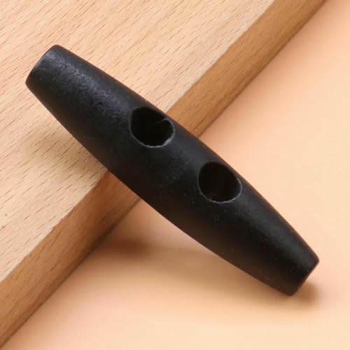 20 Stück 30–60 mm 7 Größen Naturholz-Knebelschnallen aus Horn Holzknöpfe Nähen Basteln für Mäntel Handgefertigter ovaler Stopperknopf-12–6 cm 20 Stück 30–60 mm 7 Größen Naturholz-Knebelschnallen aus Horn Holzknöpfe Nähen Basteln für Mäntel Handgefertigter ovaler Stopperknopf-12–6 cm von ZEYRU