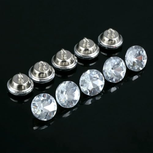 20 Stück Hochwertige Kristall-Edelsteinknöpfe zum Nähen für Sofa-Kopfteil-Hemd-Glasknöpfe für Kleidungsstücke 14/16/18/22 mm-18 mm 20 Stück 20 Stück Hochwertige Kristall-Edelsteinknöpfe zum Nähen für Sofa-Kopfteil-Hemd-Glasknöpfe für Kleidungsstücke 14/16/18/22 mm-18 mm 20 Stück von ZEYRU