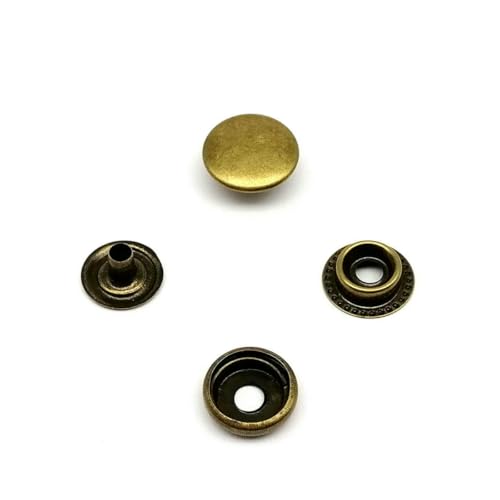 25 Sets Nr. 655, Nr. 633, Nr. 831, Nr. 201, Metall, kein Nähen, Druckknopf, Druckknopf, Niete, Ledertasche, Kleidung, Jacke, Reparatur, Niete, DIY-201, 15 mm, Messing 25 Sets Nr. 655, Nr. 633, Nr. 831, Nr. 201, Metall, kein Nähen, Druckknopf, Druckknopf, Niete, Ledertasche, Kleidung, Jacke, Reparatur, Niete, DIY-201, 15 mm, Messing von ZEYRU