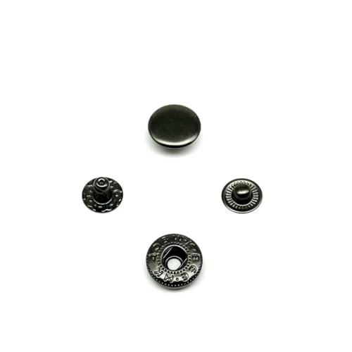 25 Sets Nr. 655, Nr. 633, Nr. 831, Nr. 201, Metall, kein Nähen, Druckknopf, Druckknopf, Niete, Ledertasche, Kleidung, Jacke, Reparatur, Niete, DIY-655, 10 mm, Pistolenschwa 25 Sets Nr. 655, Nr. 633, Nr. 831, Nr. 201, Metall, kein Nähen, Druckknopf, Druckknopf, Niete, Ledertasche, Kleidung, Jacke, Reparatur, Niete, DIY-655, 10 mm, Pistolenschwa von ZEYRU