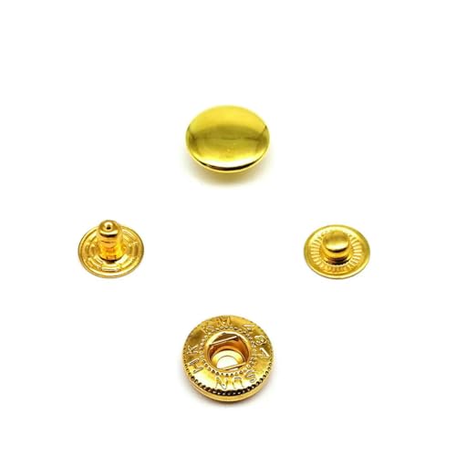 25 Sets Nr. 655, Nr. 633, Nr. 831, Nr. 201 Metall-Druckknopfverschluss ohne Nähen, Druckknopf, Niete, Ledertasche, Kleidung, Jacke, Reparaturniete, DIY-831, 15 mm, goldfarbe 25 Sets Nr. 655, Nr. 633, Nr. 831, Nr. 201 Metall-Druckknopfverschluss ohne Nähen, Druckknopf, Niete, Ledertasche, Kleidung, Jacke, Reparaturniete, DIY-831, 15 mm, goldfarbe von ZEYRU