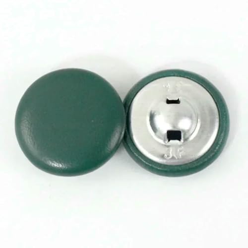 30 Stück 11~28 mm Lederknöpfe für Jacken, Taschen, Hosen, Dekorschnallen, Mäntel, Ersatz für runde Schaftknöpfe, DIY-Kleidungsnähzubehör, Grün, 28 mm 30 Stück 11~28 mm Lederknöpfe für Jacken, Taschen, Hosen, Dekorschnallen, Mäntel, Ersatz für runde Schaftknöpfe, DIY-Kleidungsnähzubehör, Grün, 28 mm von ZEYRU