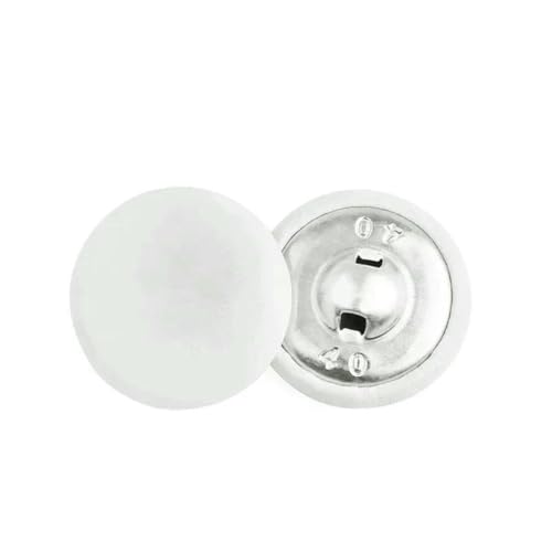 30 Stück 11~28 mm Lederknöpfe für Jacken, Taschen, Hosen, Dekorschnallen, Mäntel, Ersatz für runde Schaftknöpfe, DIY-Kleidungsnähzubehör, Weiß, 22 mm 30 Stück 11~28 mm Lederknöpfe für Jacken, Taschen, Hosen, Dekorschnallen, Mäntel, Ersatz für runde Schaftknöpfe, DIY-Kleidungsnähzubehör, Weiß, 22 mm von ZEYRU