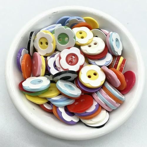 30 Stück 12,5 mm Farben Acryl Pflaumenform Zwei Augenknöpfe Hochzeitsdekoration Nähzubehör-13 30 Stück 12,5 mm Farben Acryl Pflaumenform Zwei Augenknöpfe Hochzeitsdekoration Nähzubehör-13 von ZEYRU