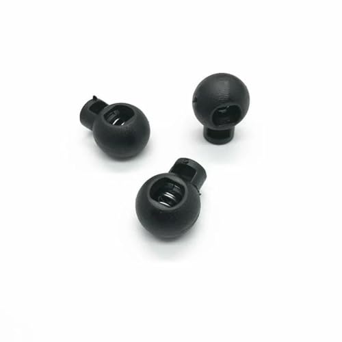30 Stück farbige Kugeln, runde Federstopper, Kordelstopper, Knebelverschluss, Clip für Sportbekleidung, Kleidung, Schuhe, Seil, DIY-Bastelteile, schwarz, 17 mm 30 Stück farbige Kugeln, runde Federstopper, Kordelstopper, Knebelverschluss, Clip für Sportbekleidung, Kleidung, Schuhe, Seil, DIY-Bastelteile, schwarz, 17 mm von ZEYRU
