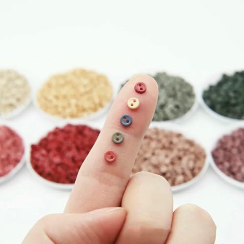 4,0 mm Cartoon-Mini-Knöpfe, rund, winzige Knöpfe für Heimwerker, Basteln, Puppen, Schuhe, Kleidung, Dekoration, Kleidungsstück, Nähen, Scrapbooking, Kartenherstel 4,0 mm Cartoon-Mini-Knöpfe, rund, winzige Knöpfe für Heimwerker, Basteln, Puppen, Schuhe, Kleidung, Dekoration, Kleidungsstück, Nähen, Scrapbooking, Kartenherstel von ZEYRU