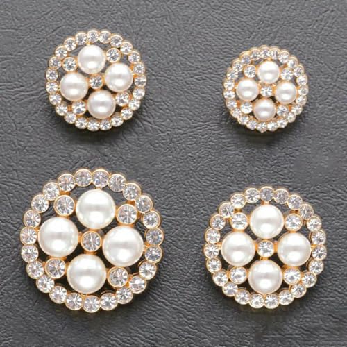 5/10 Stück 15–25 mm Luxus-Strass-Perlenknöpfe, ausgehöhlter Metallschaft, Nähknopf, DIY-Handarbeit, Bekleidung, Bastelbedarf, JRBG385, 1–2,1 cm, 5 Stück 5/10 Stück 15–25 mm Luxus-Strass-Perlenknöpfe, ausgehöhlter Metallschaft, Nähknopf, DIY-Handarbeit, Bekleidung, Bastelbedarf, JRBG385, 1–2,1 cm, 5 Stück von ZEYRU