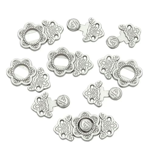 5 Stück 15/18 mm Mini-Gürtelschnalle aus ultrakleinem Metall, DIY-Kleiderdekor, Knöpfe, Schuhe, Schnallen, Puppentaschen, Kleidung, Puppen, Nähzubehör, Stil 2, 1,8 cm, Silber 5 Stück 15/18 mm Mini-Gürtelschnalle aus ultrakleinem Metall, DIY-Kleiderdekor, Knöpfe, Schuhe, Schnallen, Puppentaschen, Kleidung, Puppen, Nähzubehör, Stil 2, 1,8 cm, Silber von ZEYRU