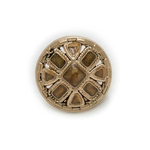 5 Stück Retro-Emaille-Metallknöpfe zum Nähen, Scrapbooking, Jacken, Blazer, Pullover, Basteln, Handarbeit, Kleidung, Kopfbedeckungen, 18 mm-H 5 Stück Retro-Emaille-Metallknöpfe zum Nähen, Scrapbooking, Jacken, Blazer, Pullover, Basteln, Handarbeit, Kleidung, Kopfbedeckungen, 18 mm-H von ZEYRU