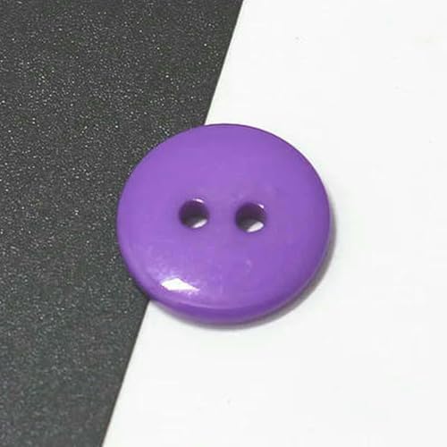 50/100 Stück Bekleidungszubehör 6/9/11/15/18/20/23,0 mm runder Knopf 2 Löcher Basteln Nähen Kinderbekleidung Nähzubehör-lila-15 mm 50 Stück 50/100 Stück Bekleidungszubehör 6/9/11/15/18/20/23,0 mm runder Knopf 2 Löcher Basteln Nähen Kinderbekleidung Nähzubehör-lila-15 mm 50 Stück von ZEYRU