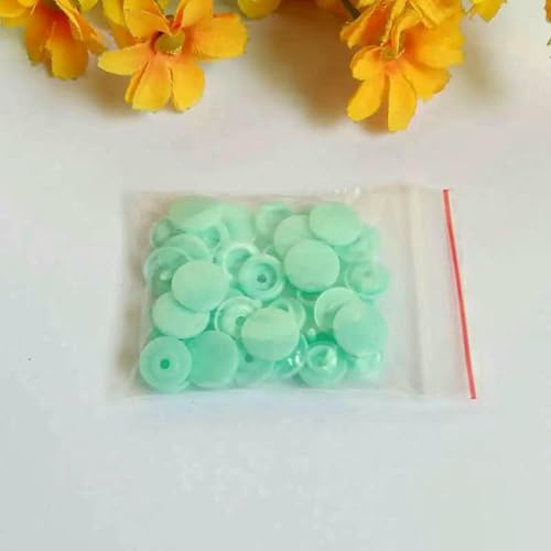 50 Satz/Los T5 Harz Druckknöpfe Snap Poppers Knöpfe für Baby Puppen Snaps Kleidung Kleidung Zubehör-NO16-12mm T5 von ZEYRU
