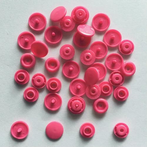 50 Sets runde Druckknöpfe für Lätzchen, T5-Druckknopfverschluss, Druckknopf für Kleidung, Zubehör, DIY-Basteln, 24 Farben, Rosarot, 50 Set 50 Sets runde Druckknöpfe für Lätzchen, T5-Druckknopfverschluss, Druckknopf für Kleidung, Zubehör, DIY-Basteln, 24 Farben, Rosarot, 50 Set von ZEYRU
