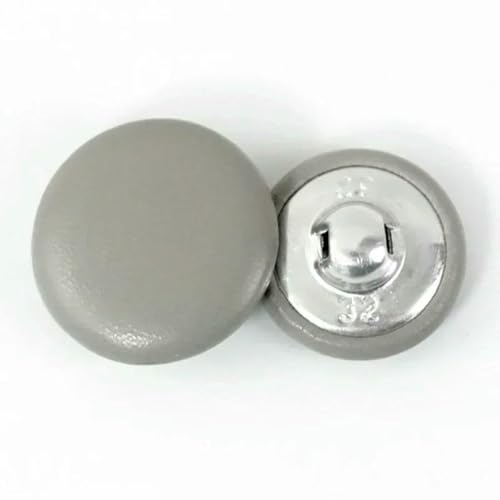 50 Stück 11–28 mm Lederknöpfe für Mäntel, Taschen, Sofa-Dekor, runder Schaftknopf, Jacke, Ersatzschnalle, DIY-Kleidung, Nähzubehör, Grau, 11 mm 50 Stück 11–28 mm Lederknöpfe für Mäntel, Taschen, Sofa-Dekor, runder Schaftknopf, Jacke, Ersatzschnalle, DIY-Kleidung, Nähzubehör, Grau, 11 mm von ZEYRU
