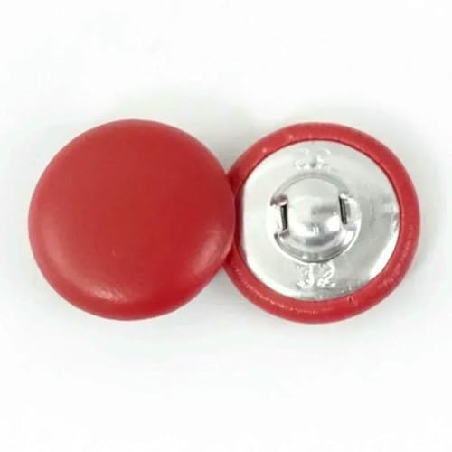 50 Stück 11–28 mm Lederknöpfe für Mäntel, Taschen, Sofa-Dekor, runder Schaftknopf, Jacke, Ersatzschnalle, DIY-Kleidung, Nähzubehör, Rot, 15 mm 50 Stück 11–28 mm Lederknöpfe für Mäntel, Taschen, Sofa-Dekor, runder Schaftknopf, Jacke, Ersatzschnalle, DIY-Kleidung, Nähzubehör, Rot, 15 mm von ZEYRU