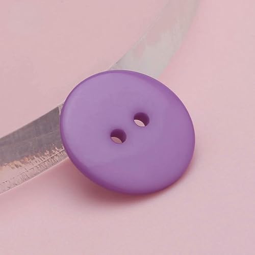 9–30 mm gemischter Knopf, Kinderkleidung, bunt, Doppelaugen-Brotknopf für DIY-Harz, Scrapbooking, Handstricken, Basteln, Großhandel, hellviolett, 28L, 18,0 mm, 50 Stück 9–30 mm gemischter Knopf, Kinderkleidung, bunt, Doppelaugen-Brotknopf für DIY-Harz, Scrapbooking, Handstricken, Basteln, Großhandel, hellviolett, 28L, 18,0 mm, 50 Stück von ZEYRU